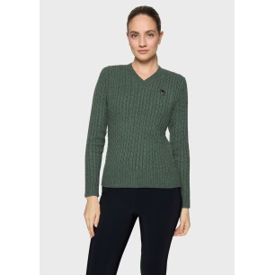 Pull manches longues Samshield Lisandra Twisted - Dark Forest