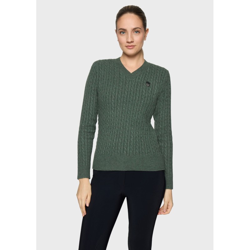 Pull manches longues Samshield Lisandra Twisted - Dark Forest Pull manches longues Samshield Lisandra Twisted - Dark Forest
