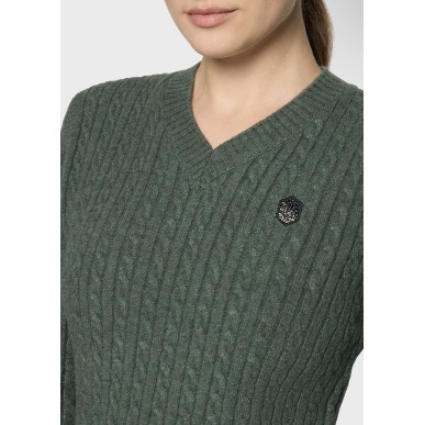 Pull manches longues Samshield Lisandra Twisted - Dark Forest