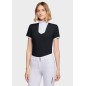 Polo de concours manches courtes Samshield Janelle - Noir Polo de concours manches courtes Samshield Janelle - Noir