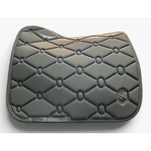 Tapis de selle Samshield Spineshield Dressage Swarovski - Dark forest