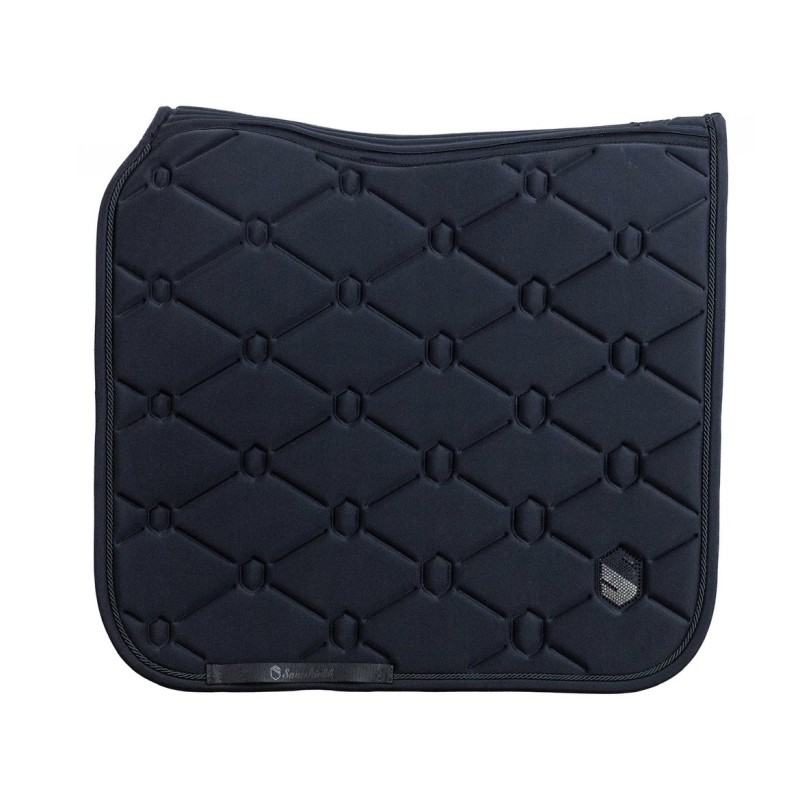 Tapis de selle Samshield Spineshield Dressage Swarovski - Noir Tapis de selle Samshield Spineshield Dressage Swarovski - Noir
