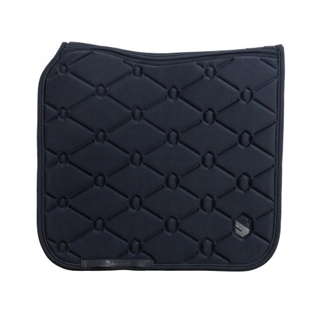Tapis de selle Samshield Spineshield Dressage Swarovski - Noir