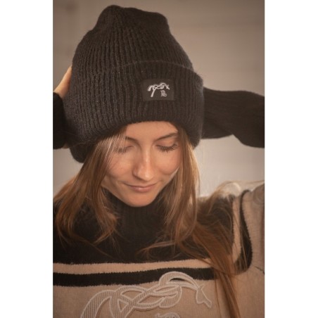 Bonnet Pénélope Solena Noir
