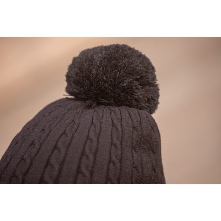 Bonnet Pénélope Virgie Noir