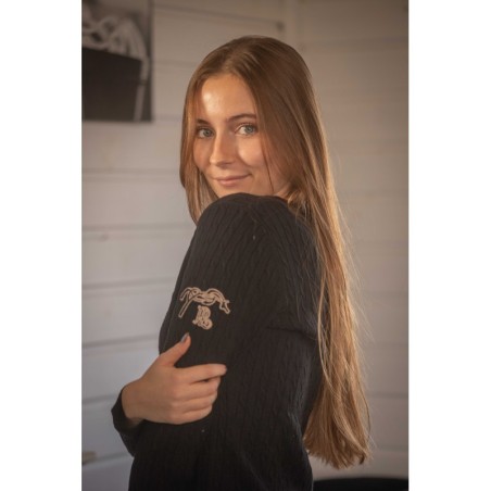 Pull Pénélope Virgile Noir