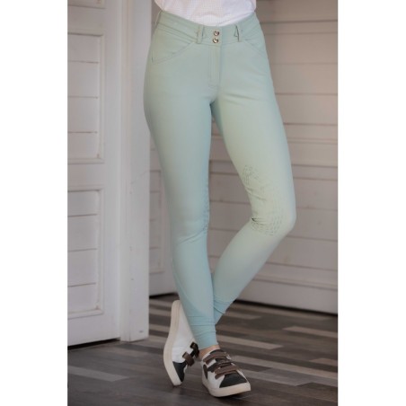 Pantalon Pénélope Élégance Eucalyptus