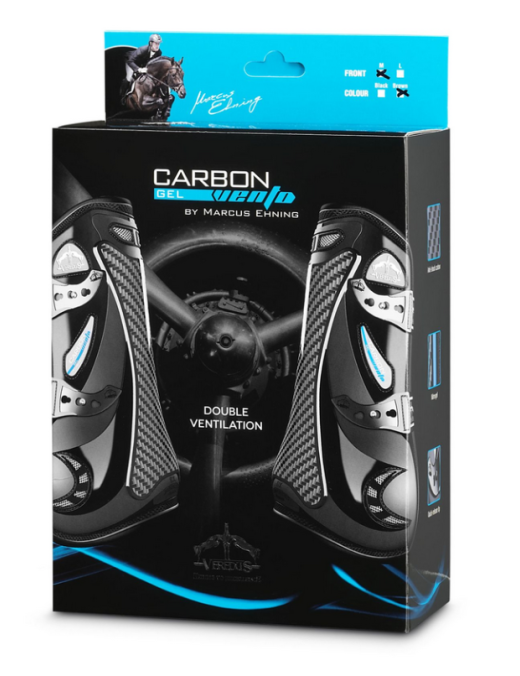 Guêtres Veredus Carbon Gel Vento Noir