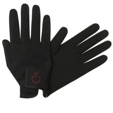 Cavalleria Toscana - Accessoires - Gants Cavalier Unisexe GUCT01 Noir 