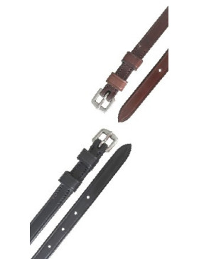 Lanières d'éperons en cuir marron Cavaletti 41cm