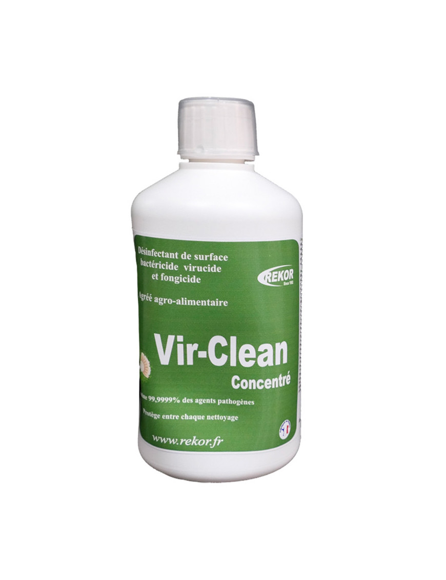 Vir-clean concentré désinfectant de surface Rekor Vir-clean concentré désinfectant de surface Rekor