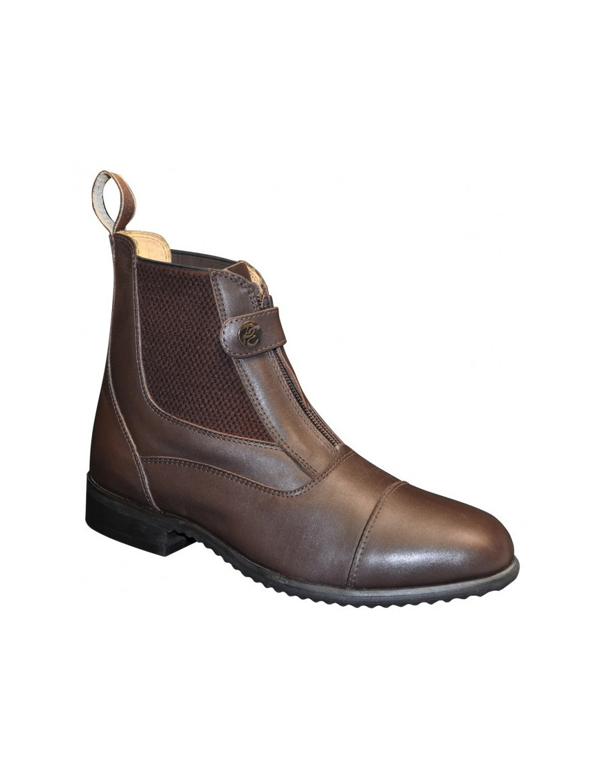 Privilège Equitation - Chaussant - Boots d'équitation en cuir Loreto Marron Privilège Equitation - Chaussant - Boots d'équitation en cuir Loreto Marron