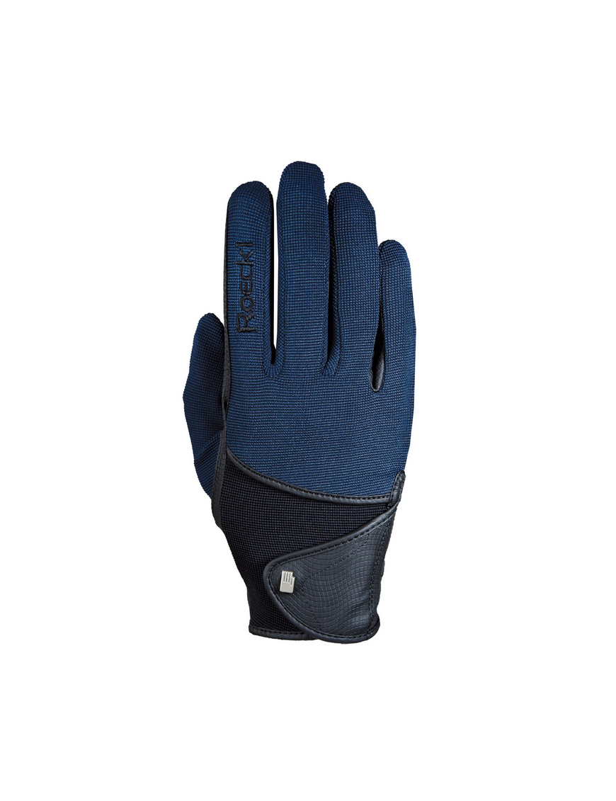 Paire de Gants Roeckl MADISON Unisexe Bleu marine Paire de Gants Roeckl MADISON Unisexe Bleu marine