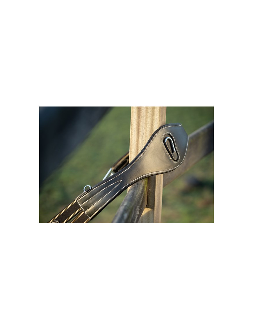 Sangle anatomique HFI en cuir - Marron