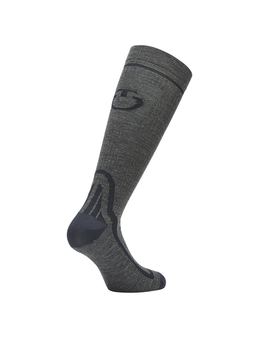 Chaussettes Cavalleria Toscana Lot de 1 Paire Unisexe  Anthracite