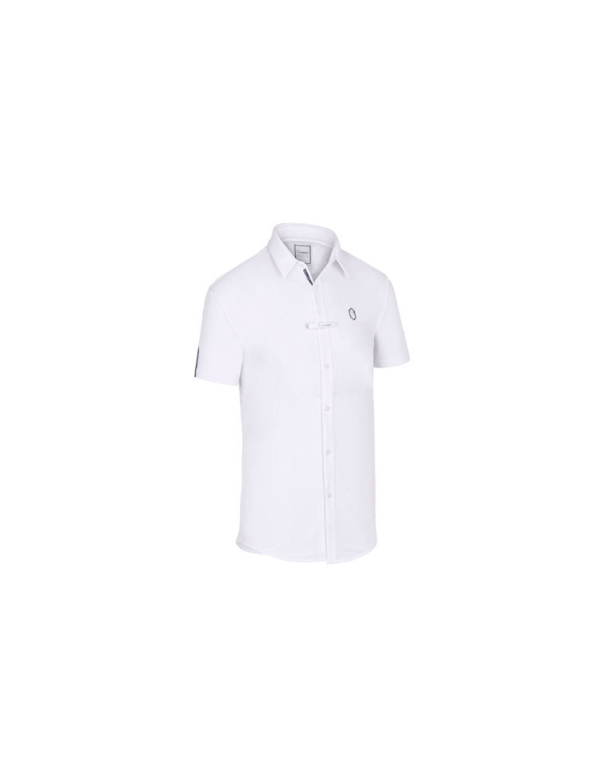 Polos de concours Samshield manches courtes Georgio - Blanc Polos de concours Samshield manches courtes Georgio - Blanc