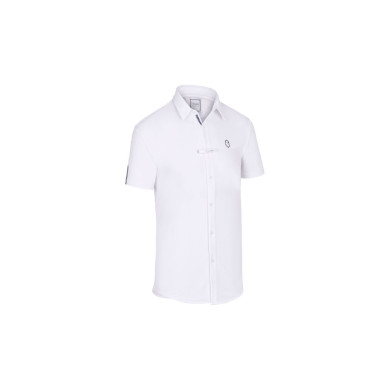 Samshield Collection - Polos et Chemises - Polos de concours manches courtes Homme Georgio Blanc