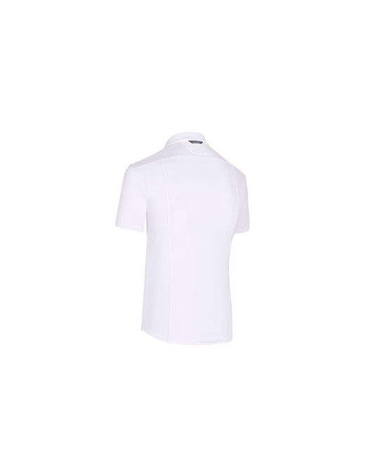 Polos de concours Samshield manches courtes Georgio - Blanc