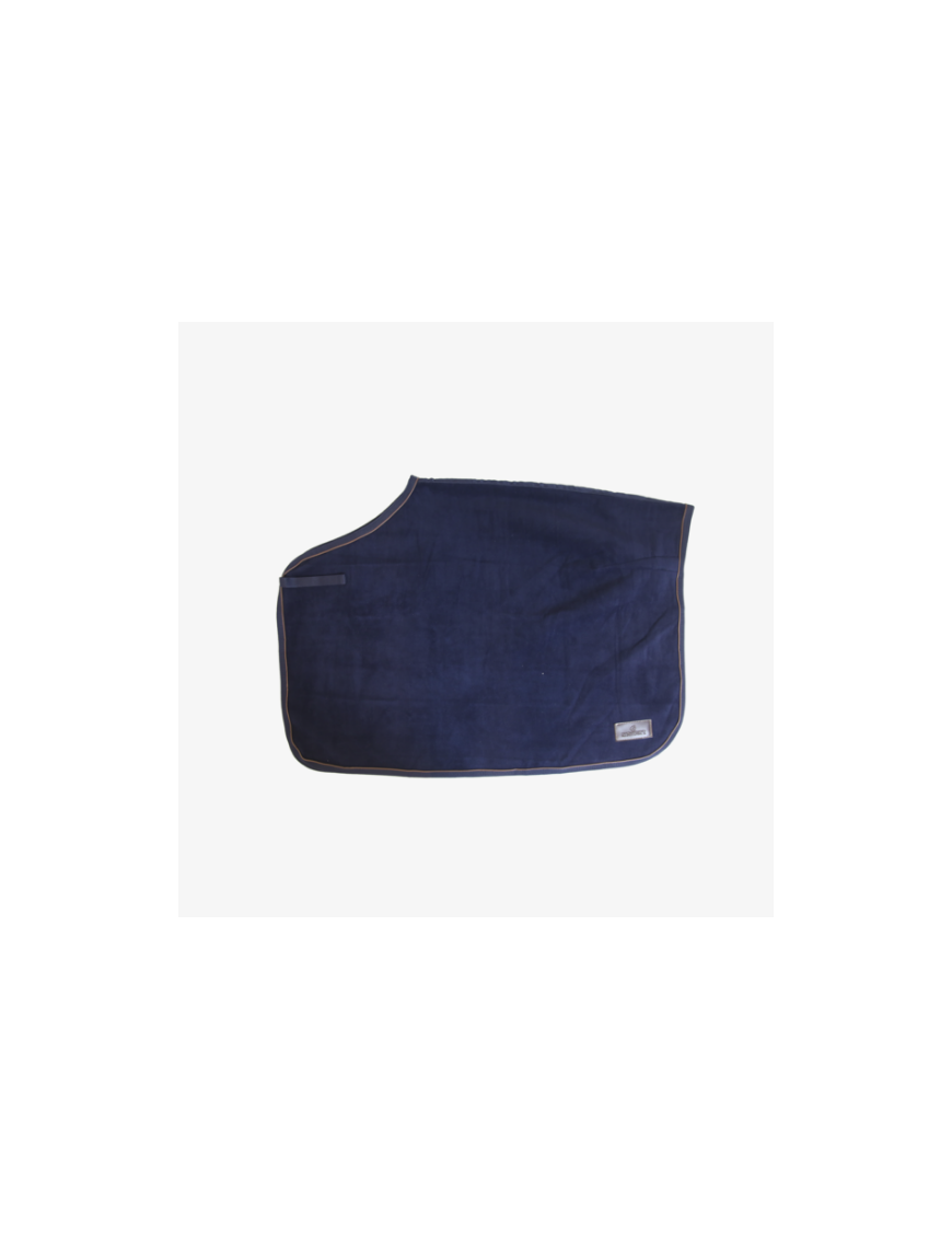 Couvre-reins Carré Heavy Fleece Marine - Kentucky Couvre-reins Carré Heavy Fleece Marine - Kentucky