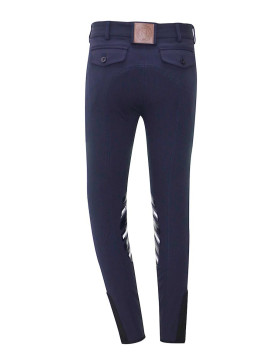 Pantalon d'équitation pour homme Harcour Costaso bleu marine
