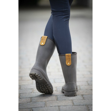 Pénélope Leprevost - Chaussant - Bottes de pluis en PVC "Lola" Marron