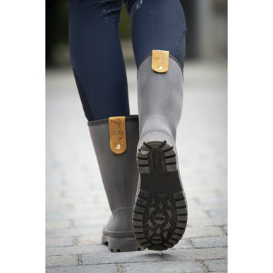 Pénélope Leprevost - Chaussant - Bottes de pluis en PVC "Lola" Marron