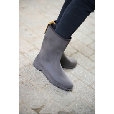 Pénélope Leprevost - Chaussant - Bottes de pluis en PVC "Lola" Marron