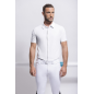 Polos de concours Samshield manches courtes Georgio - Blanc Polos de concours Samshield manches courtes Georgio - Blanc