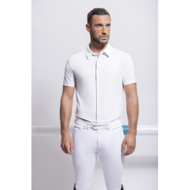 Samshield Collection - Polos et Chemises - Polos de concours manches courtes Homme Georgio Blanc