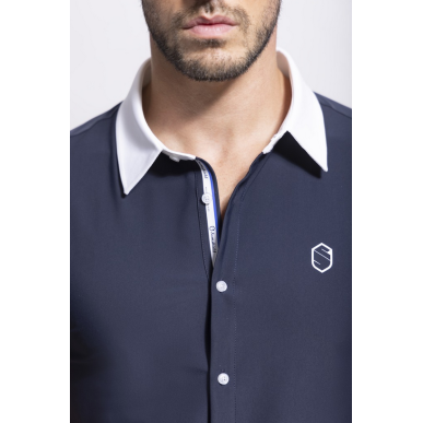 Samshield Collection - Polos et Chemises - Polos de concours manches courtes Homme Georgio Marine
