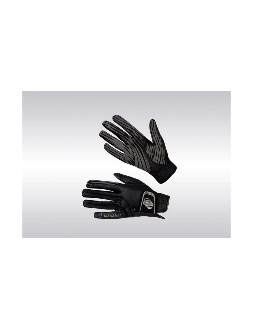 Gants Samshield V-skin Swarovski - Noir