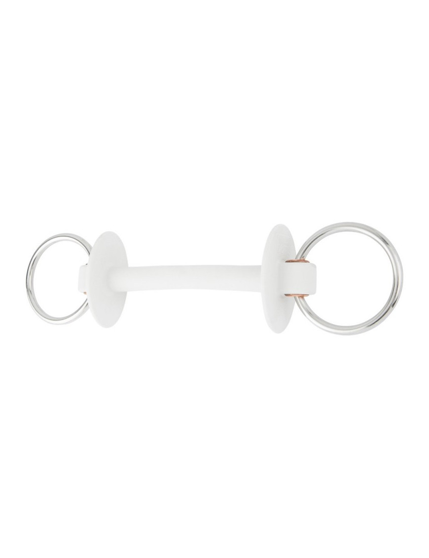 Mors 2 anneaux BERIS Prime extra soft à anneaux 6cm Mors 2 anneaux BERIS Prime extra soft à anneaux 6cm