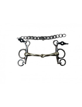 Mors Jump'in Pelham torsadé branches 4.5cm