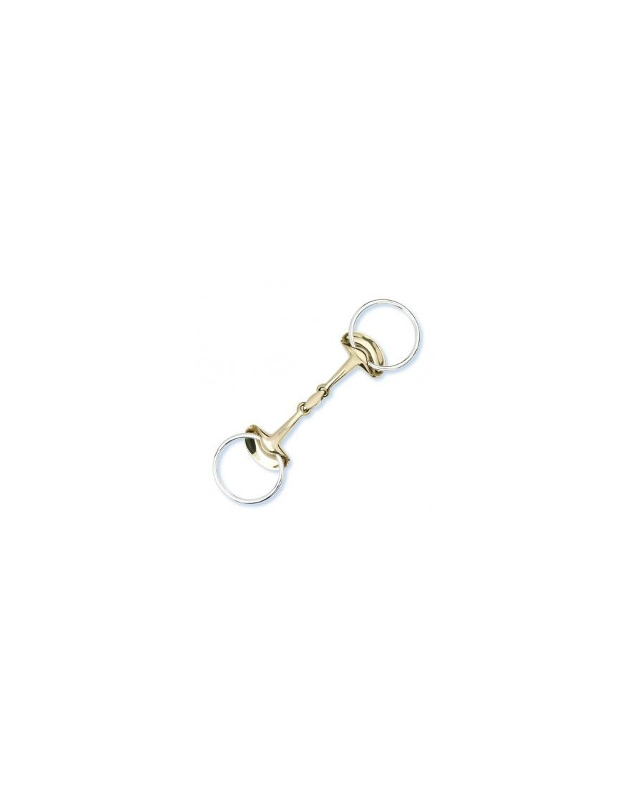 Mors Stübben à anneaux double brisure Ailes d'Or Mors Stübben à anneaux double brisure Ailes d'Or