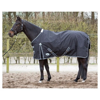 Harry's Horses - Couvertures - Thor 0 Gr noir, fleece lining