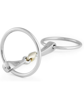 Mors Stübben à anneaux 2en1 double brisure