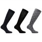 Cavalleria Toscana Coffret de 3 Paires de chaussettes Unisexe Mini Logo Gris/Noir/Bleu Cavalleria Toscana Coffret de 3 Paires de chaussettes Unisexe Mini Logo Gris/Noir/Bleu