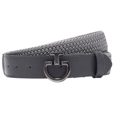 Cavalleria Toscana - Ceintures - Ceinture unisexe CIN043 Gris perle