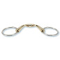 Mors Stübben à anneaux en cuivre anatomique double brisure Mors Stübben à anneaux en cuivre anatomique double brisure