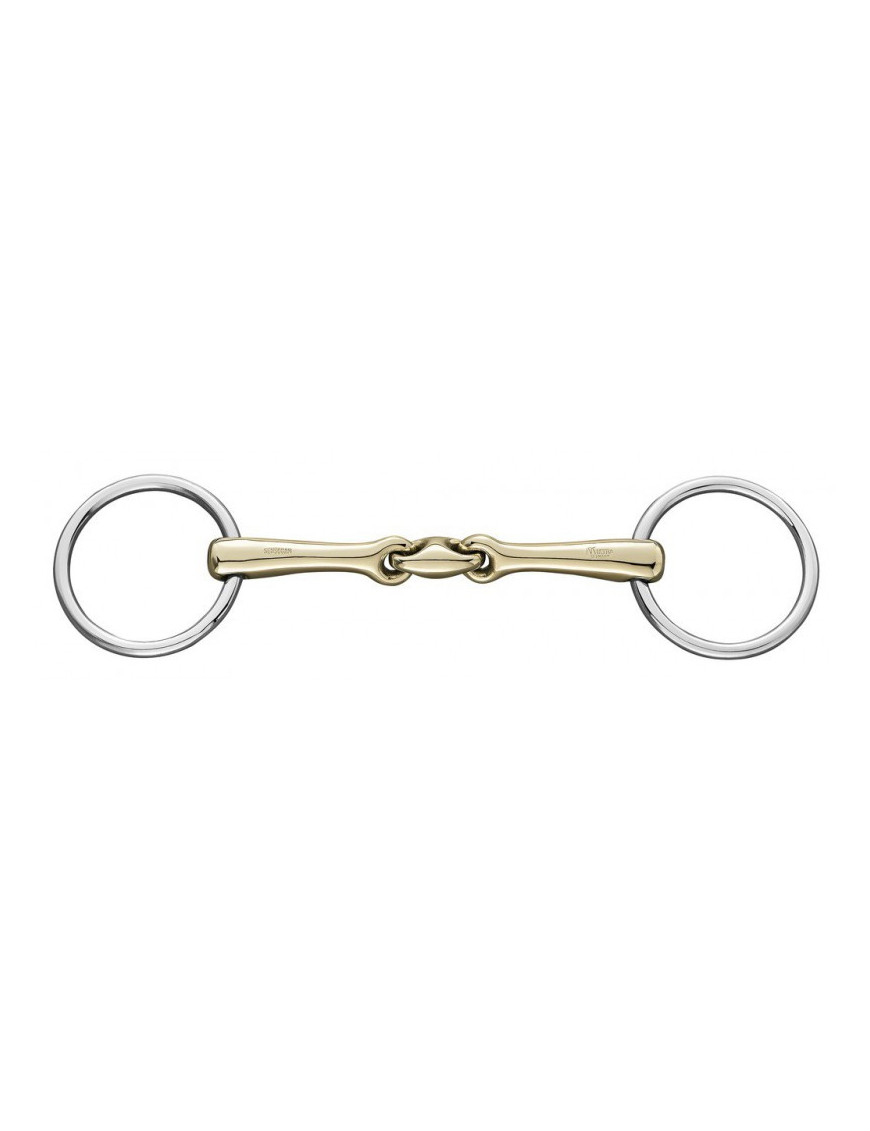 Mors de bride Sprenger à anneaux double brisure KK Ultra Mors de bride Sprenger à anneaux double brisure KK Ultra