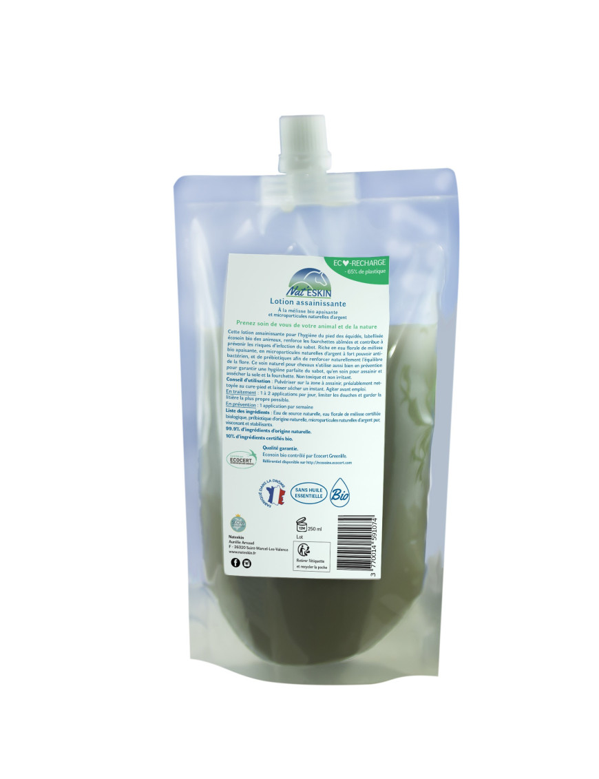 Lotion Assainissante Recharge Nat'Eskin 250ml Lotion Assainissante Recharge Nat'Eskin 250ml