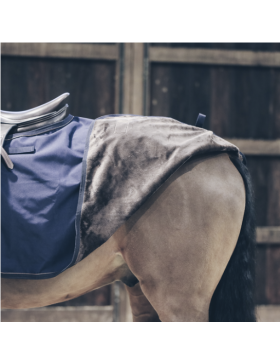 Couvre-reins Carré All Weather 160g Marine Kentucky