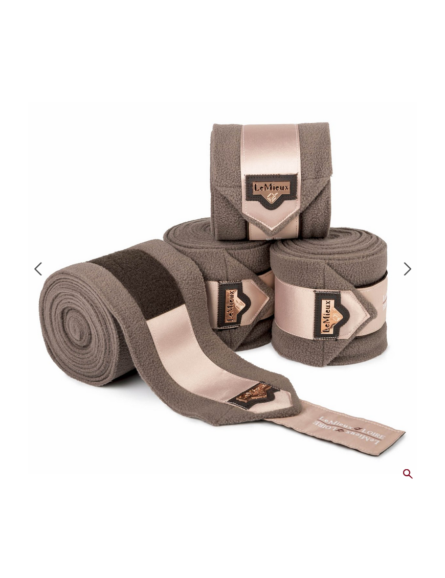 Set de 4 bandes de polo Loire Satin Truffle S/M Set de 4 bandes de polo Loire Satin Truffle S/M