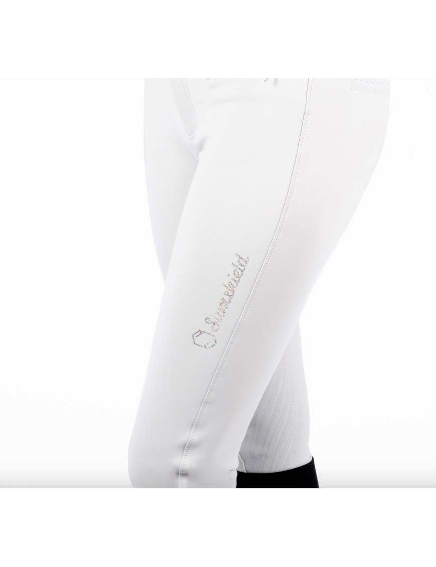 Pantalon Samshield Adèle Holographic Knee Grip - blanc Pantalon Samshield Adèle Holographic Knee Grip - blanc