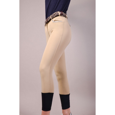 Harcour - Femme - Pantalon "Jaltika" Genoux Grip Beige Clair