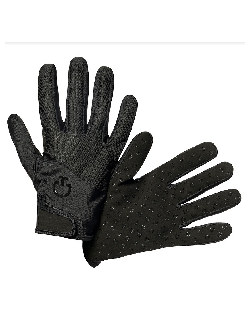 Gants d'été Cavalleria Toscana Unisexe Noir Gants d'été Cavalleria Toscana Unisexe Noir