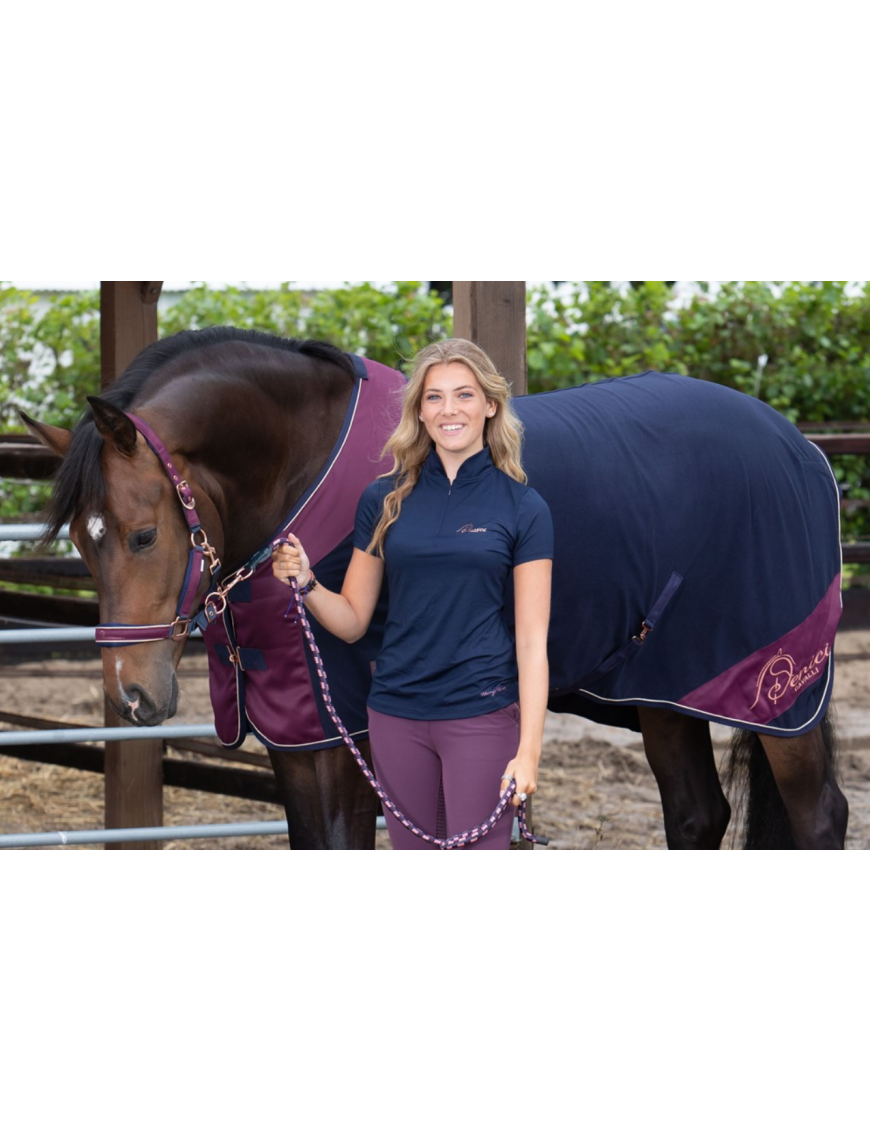 Couverture Polaire Harry's Horse Collection Denici Cavalli Maroon Couverture Polaire Harry's Horse Collection Denici Cavalli Maroon